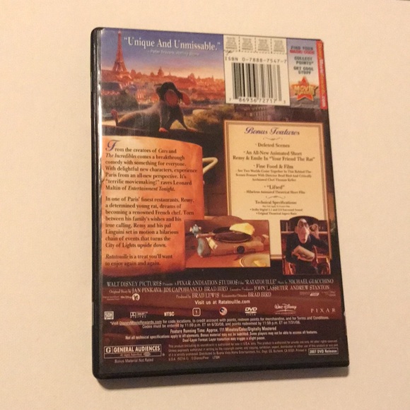 2 DVDs: The Fox & The Hound 2 Animated + Ratatouille (Disney PIXAR) - Picture 9 of 14